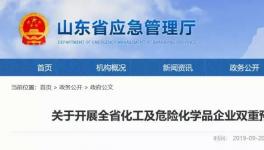 　　600多家企業(yè)在列!這個(gè)地區(qū)開展化工企業(yè)雙重預(yù)防體系建