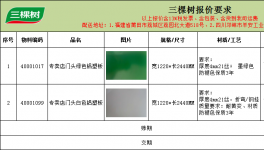 三棵樹集團專賣店鋁塑板招標