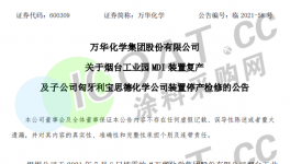 “斷貨了”！萬華、陶氏、巴斯夫等幾十家化工企業(yè)停產(chǎn)！